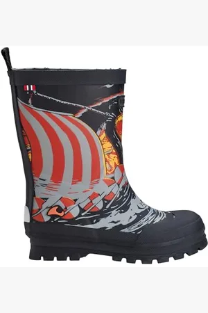Viking Jolly Print Rain Boot Uniseks - dzieci, , 34 EU