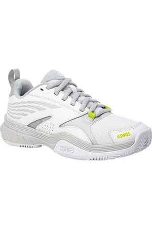 K-Swiss Performance Speedex HB damskie buty tenisowe, białe/szare fioletowe/limonkowe zielone, 42 EU, , 42 EU