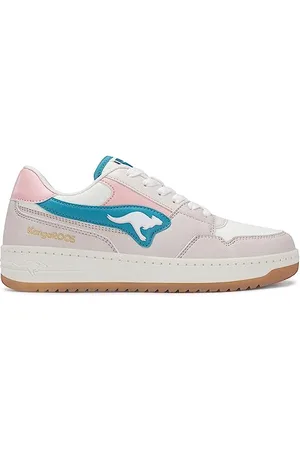 KangaROOS Damskie buty sportowe K-Top Jane, Butter Cream/dk Sea, 41 EU, , 41