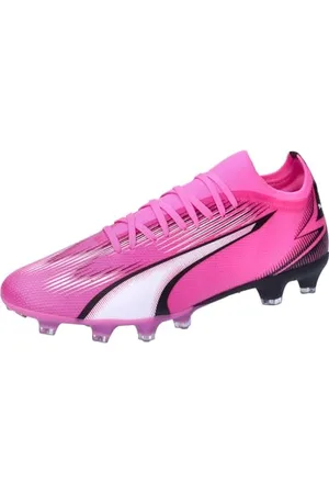 PUMA Unisex Ultra Match Fg/Ag buty piłkarskie, Trucizna Różowy Biały Czarny, 44 EU