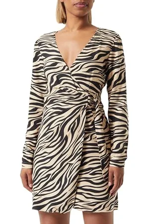 Scotch&Soda Damska sukienka mini z drapą w stylu casual, , 36