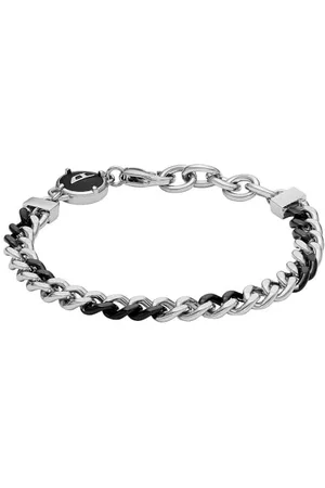 Diesel Uniseks bransoletka ze stali nierdzewnej dwukolorowa, DX1498931, Length: 165mm+25mm, Width: 7mm, Stal nierdzewna, No Gemstone