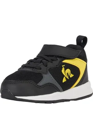 Le Coq Sportif Le Coq Sport Mixed Kids R500 Inf Black/Blazing Yellow Basket, , 26 EU