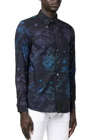 Paul Smith Męska koszula Ps Ls Regular Fit Guzik, , XXL