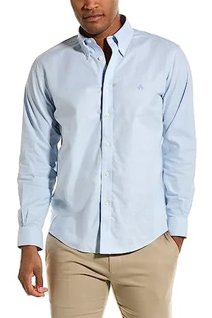 Brooks Brothers Mężczyźni Oxford Koszula, , L