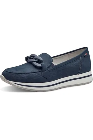 QS by s.Oliver Damskie 5-24723-42 pantofle, granatowe, 38 EU, , 38 EU