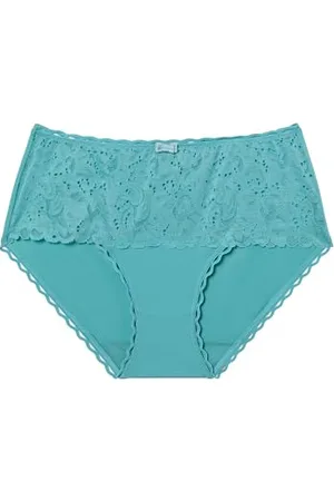 Playtex Majtki damskie Midi skrzyżowane serce z recyklingu miękkie i wygodne x1, , 3XL