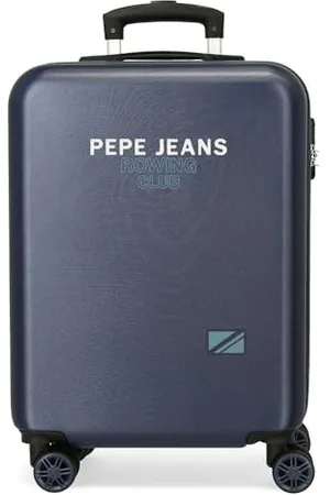 Pepe Jeans Edmon Walizka Kabinowa 38x55x20 cms Sztywne ABS Zamknięcie kombinowane boczne 34L 2,74 kg 4 Koła Bagaż Ręka by Joumma Bags, , Talla única, Walizka kabinowa