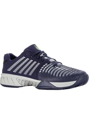 K-Swiss Performance Męskie buty tenisowe Express Light 3 HB, Peacoat/Gray Violet/Lime Green, 39,5 EU, , 39.5 EU