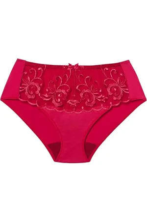 Playtex Majtki Damskie Midi Essential Elegance Haft Wygodny x1, , M