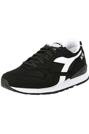 Diadora N.92, trampki unisex dla dorosłych, czarny/czarny/biały, 40.5 EU, , 40.5 EU