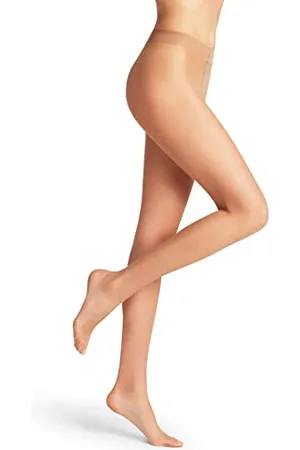Falke Kobiety Rajstopy Shelina 12 DEN W Ti ultra transparentny przezroczyste jednokolorowe 1 Para, , M