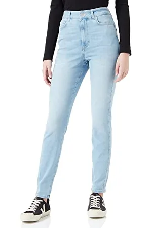 JACK & JONES Damskie spodnie dżinsowe JJXX JXVIENNA Skinny HW z 1006, Light Blue Denim, M/32
