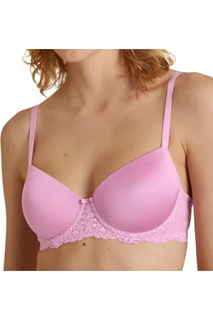 Calida Sensual Secrets biustonosz z fiszbinami Bubble Gum różowy, 1 sztuka, rozmiar 75D, , 75D