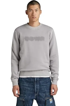 G-Star RAW Distressed Logo r Sweat, , L