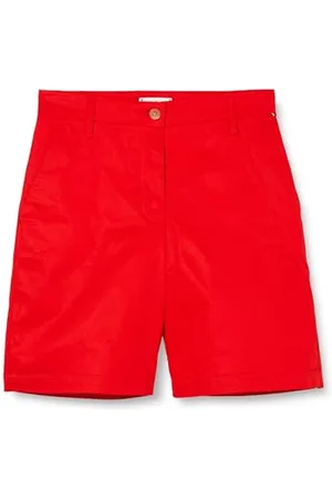 Tommy Hilfiger Damskie szorty chino CO Blend Fierce Red 42, , 68