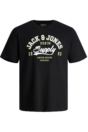 JACK & JONES Męska koszula z krótkim rękawem, , M