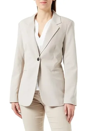 Kaffe Damska marynarka jednorzędowa Notch Lapel Regular Fit Jetted Pockets damska, , 38