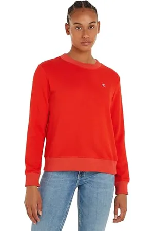 Calvin Klein Jeans Damskie bluzy Ck Embro Badge Crewneck, , M