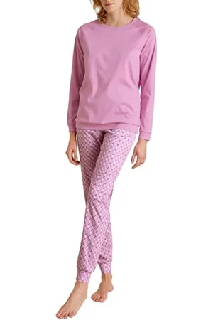 Calida Daylight Dreams piżama mankiety Bubble Gum różowy, 1 sztuka, rozmiar 48-50, , 48-50