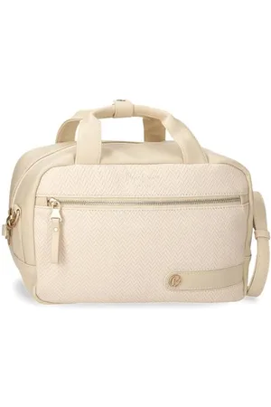 Pepe Jeans Sprig Neceser Adaptacyjny z etui na messenger Beżowy 31x21x15 cms Skóra syntetyczna by Joumma Bags, , Talla única, kosmetyczka z paskiem na ramię