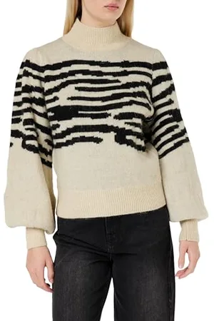 Minus Damski sweter z dzianiny Alida Jaquard, , S