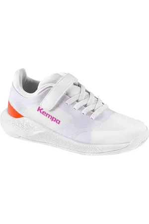 Kempa Kourtfly Kids, Trampki, Biały/Fioletowy, 28 EU, , 28 EU