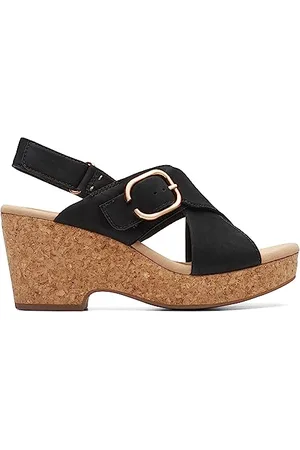 Clarks Damskie sandały Giselle Dove, , 39 EU, , 40 EU