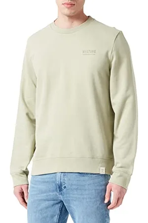 Mustang Męski sweter w stylu Ben Crewneck, Herbata 6205, S