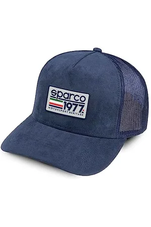 Sparco Unisex czapka Trucker granatowa czapka baseballowa, jeden rozmiar