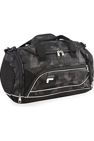 Fila Sprinter sportowa torba sportowa, 48 cm, czarna/turkusowa, , S, Sprinter 48.3 cm sportowa torba sportowa