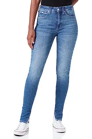 Calvin Klein Jeans Spodnie damskie, NIEBIESKI, 29W / 32L