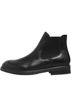 SELECTED Męskie buty Slhblake Leather Chelsea Boot B Noos, , 44 EU