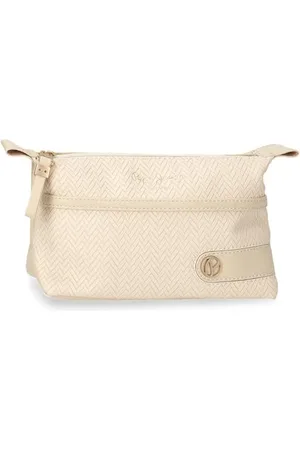 Pepe Jeans Sprig Neceser Beżowy 20,5x11,5x7,5 cms Skóra syntetyczna by Joumma Bags, , Talla única, Potrzebny