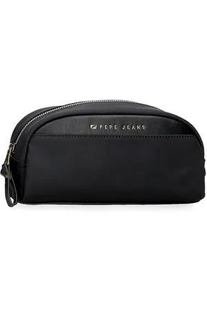 Pepe Jeans Morgan Joumma Bags damskie plecaki na co dzień torby podróżne, beżowo-czarne sztuczne futro damskie, , Talla única, Mała kosmetyczka