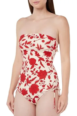 Women secret Swimwear Reduktor Dekolt Bandeau Kwiaty, , M
