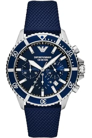Emporio Armani AR11588 męski zegarek chronograf, stal nierdzewna, , Jeden rozmiar, pasek