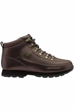 Helly Hansen Damskie buty W The Forester Lifestyle Bison/DEEP Brązowe, 6 UK