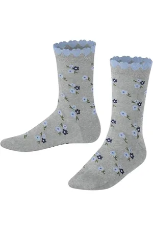 Falke Uniseks - dzieci Skarpety Ditsy Flowers K So bawełna z wzorem 1 Para, , 39-42