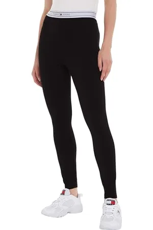 Tommy Hilfiger Damskie legginsy z logo Taping Sport, , XXS