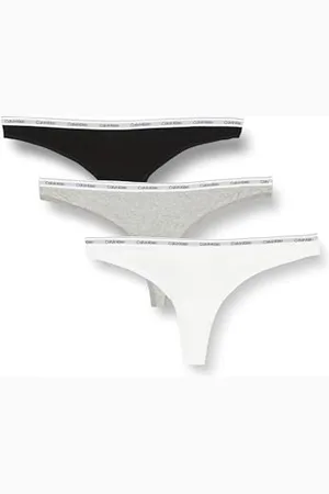 Calvin Klein 3 Pack Stringi (Low-Rise) Stringi, Multi, 2XL Kobiety, , XXL