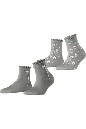 ESPRIT Damskie krótkie skarpety (2 sztuki), , 35-38 EU