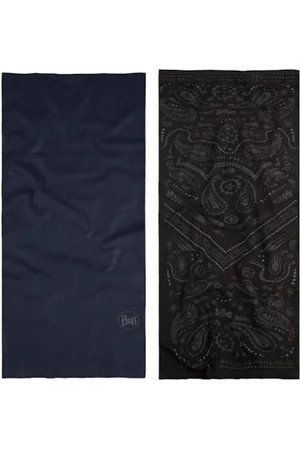 Buff Pack Majtki kołnierzowe: Oryginał + Merino Humly Black Unisex Dorosły, , rozmiar uniwersalny