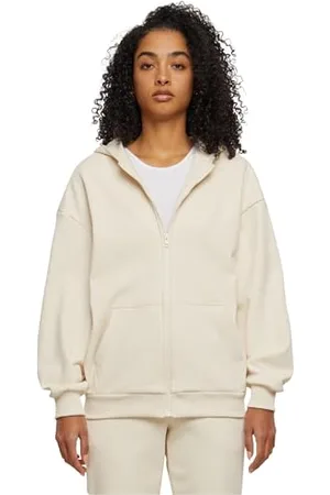 Urban classics Damska bluza z kapturem Cozy Oversized Zip Hoody, , XXL