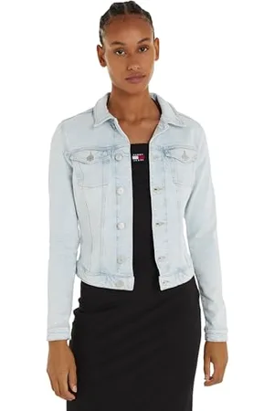 Tommy Hilfiger Damska kurtka VIVIANNE SKN BH5119, Denim Light, XXS, , XXS