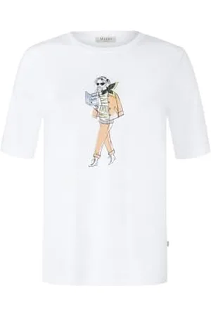 Maerz T-shirt okrągły dekolt rękaw 1/2, , 36