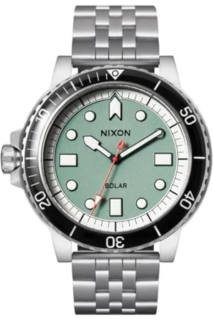 Nixon Unisex analogowy zegarek kwarcowy z bransoletką ze stali szlachetnej A1402-5235-00