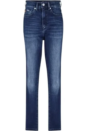 HUGO BOSS Women Maye SUP S C HR BC Open Blue, 34 (DE), , 34