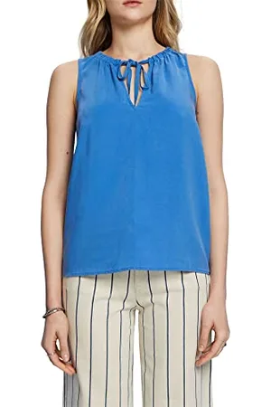 ESPRIT Edc by Bluzka damska 053CC1F301, 410/BRIGHT Blue, M, , M