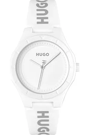 HUGO BOSS Analogowy zegarek kwarcowy dla kobiet, z silikonową bransoletką, kolekcja #Lit for Her-1540165